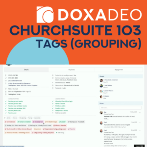 ChurchSuite 103: Tags (Grouping)